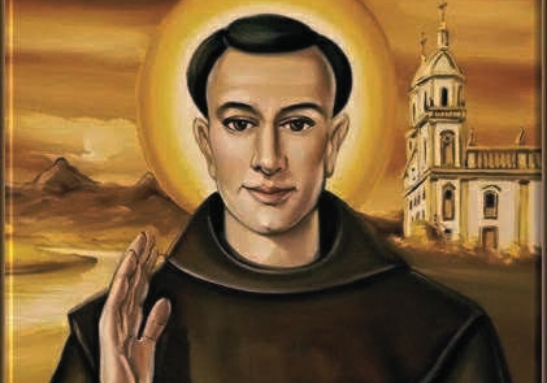 Imagem horizontal representando Santo Antônio de Sant'Anna Galvão