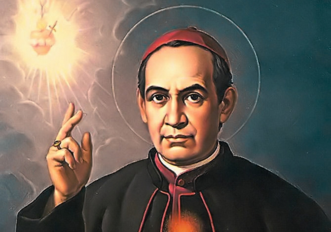 Imagem horizontal representando Santo Antônio Maria Claret