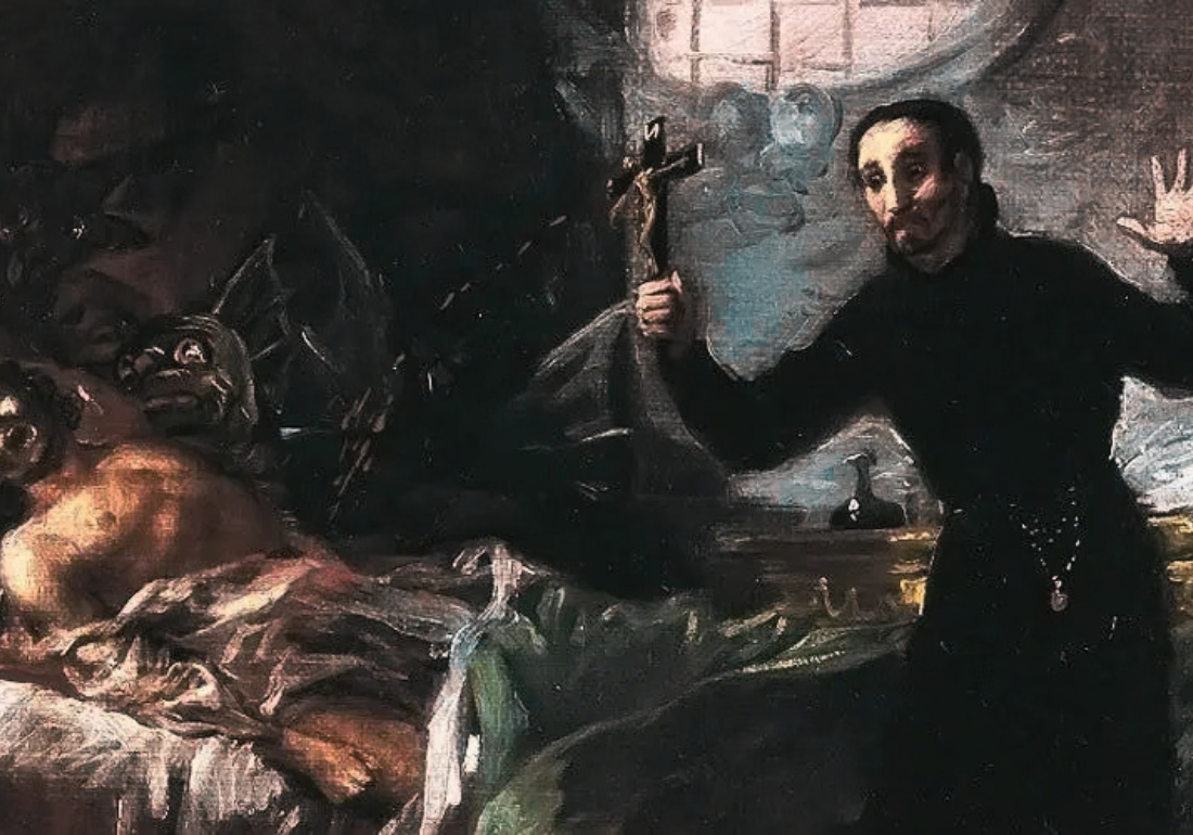 Imagem horizontal representando São Francisco de Borja