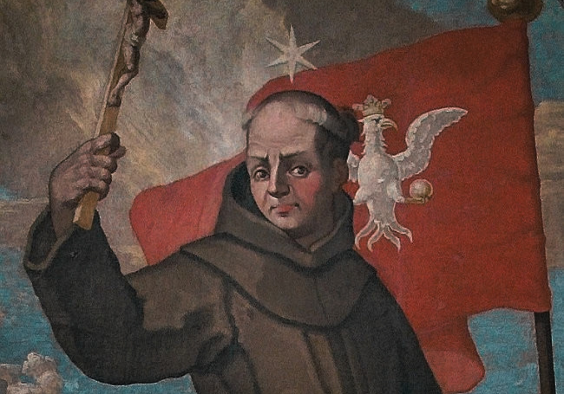 Imagem horizontal representando São João de Capistrano